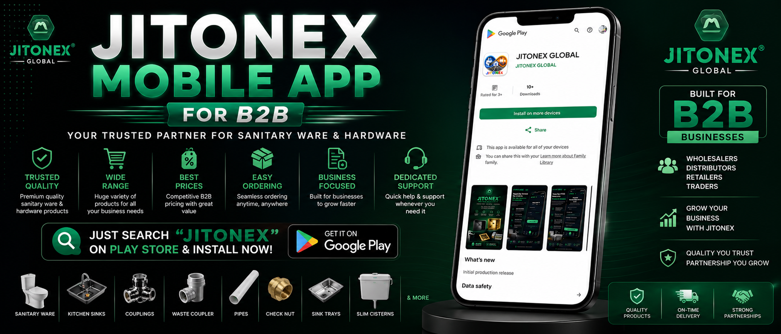 Download the Jitonex App