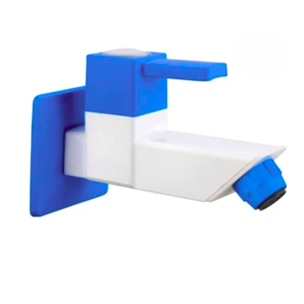 Square Taps Long Body modern bathroom tap by JITONEX