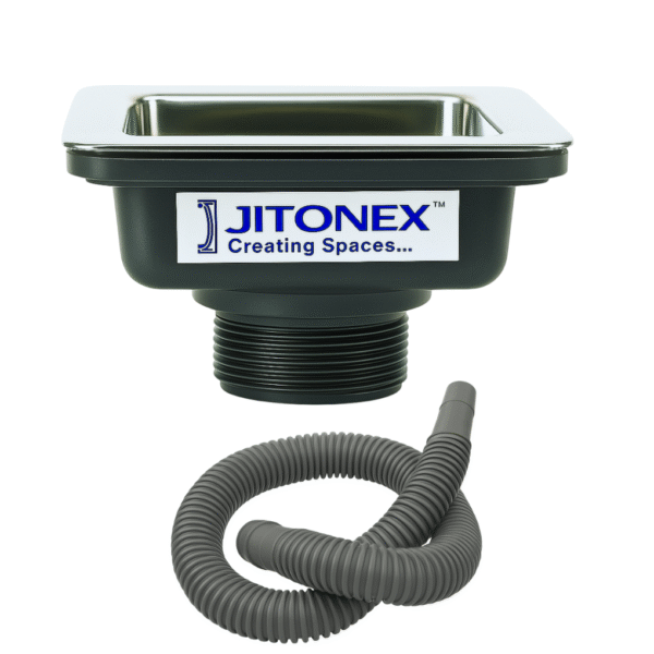 Square Sink Coupling 4 Inch Heavy Duty Jitonex Main View