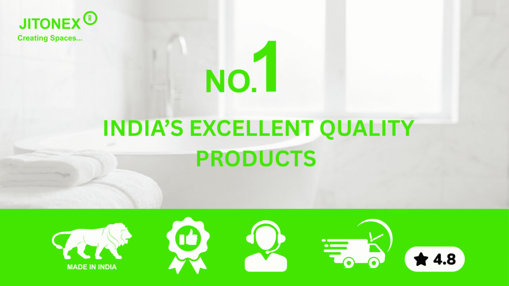 Jitonex high-quality sanitary ware products including faucets and bathroom fittings