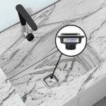 Heavy Duty Sink Drainer Installed in Modern Kitchen Sink