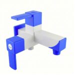 Square Taps 2 in 1 Bib Cock modern bathroom tap by JITONEX